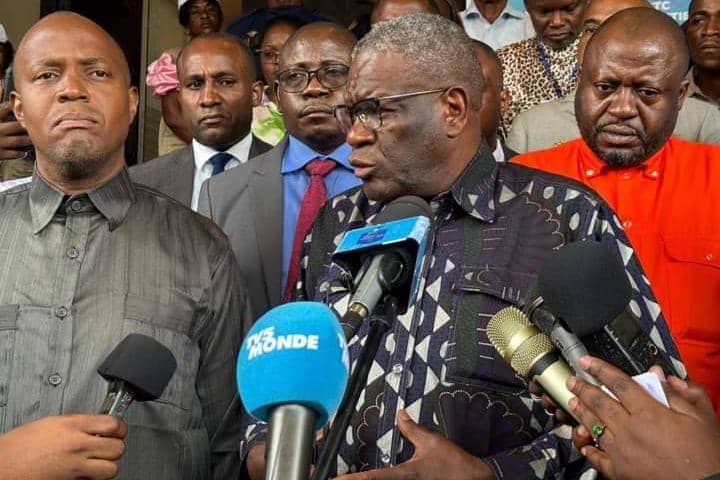 Mukwege après le dépôt de sa candidature Le peuple aura le choix de